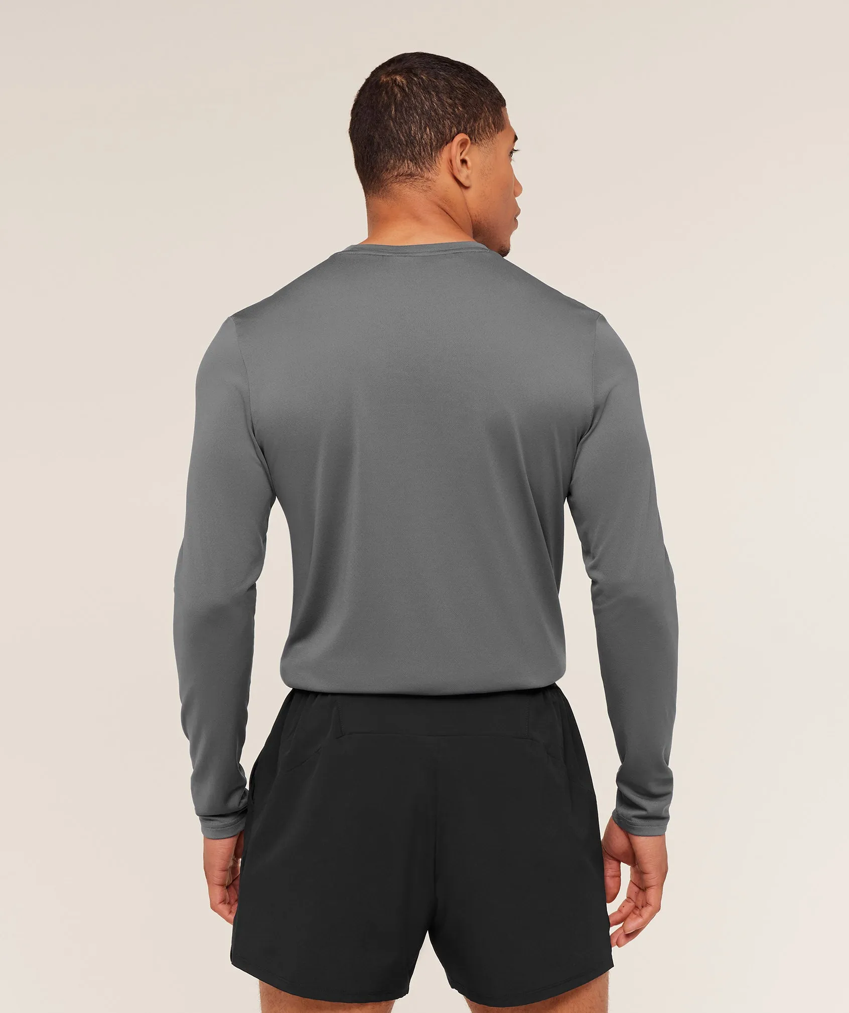 Gymshark Arrival Long Sleeve T-Shirt - Silhouette Grey sold by Gymshark product image thumbnail 2