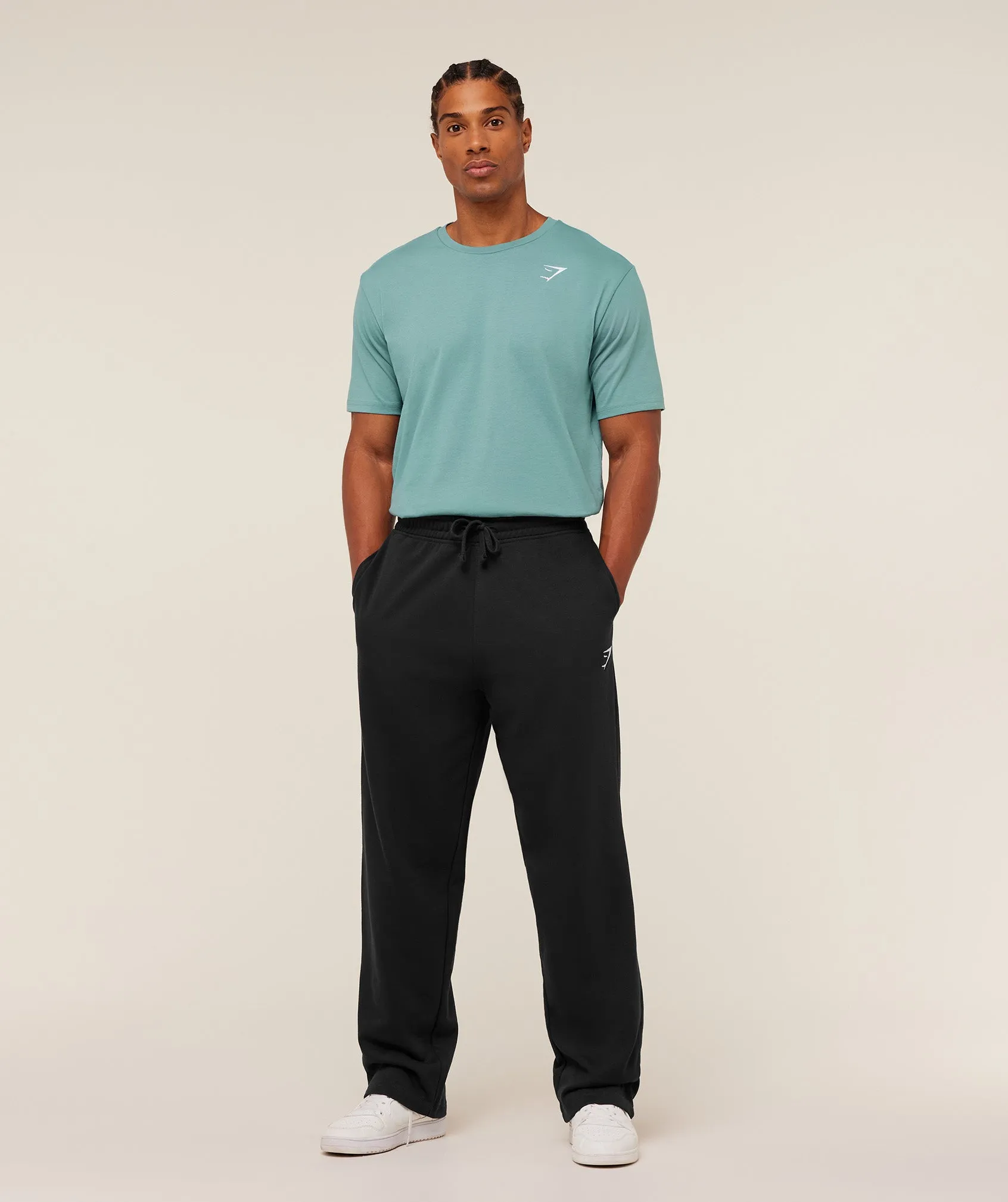 Gymshark Crest T-Shirt - GS Storm Blue sold by Gymshark product image thumbnail 4