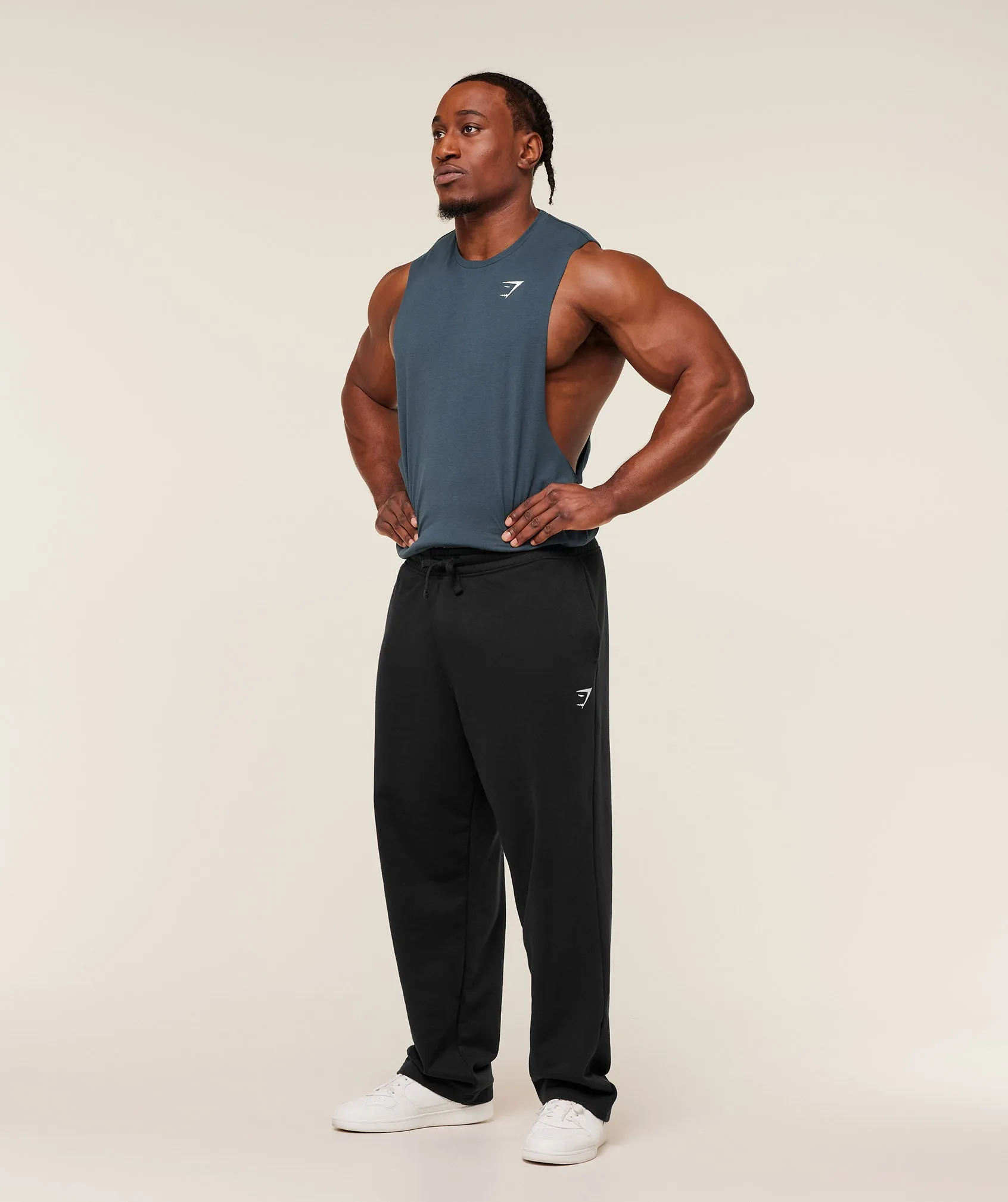 Gymshark Critical 2.0 Drop Arm Tank - GS Stealth Blue sold by Gymshark product image thumbnail 4