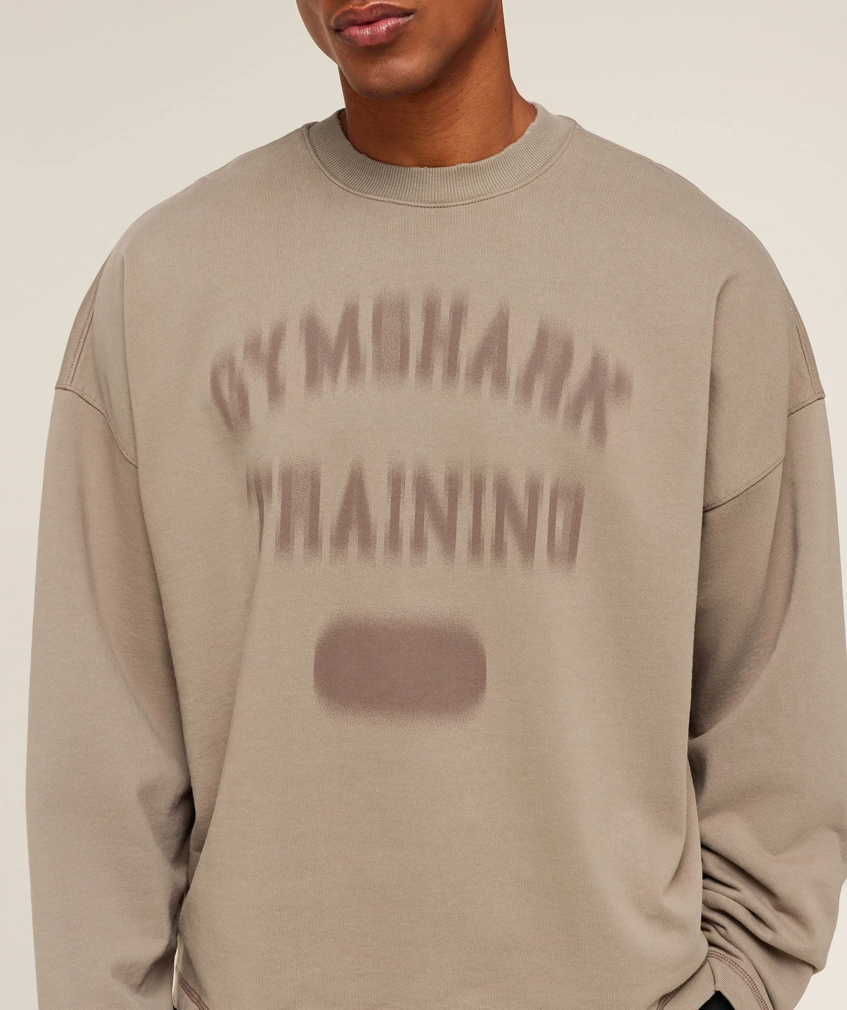 Gymshark Re-Rack Crew Neck Pullover - Lifestyle Brown sold by Gymshark product image thumbnail 5