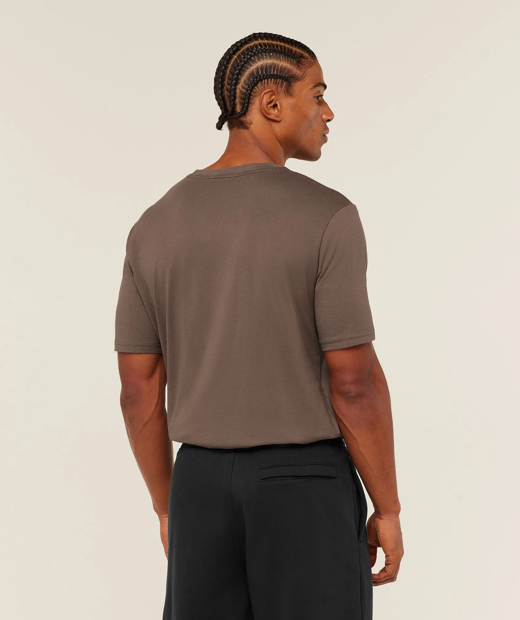 Gymshark Crest T-Shirt - Soft Brown sold by Gymshark product image thumbnail 2