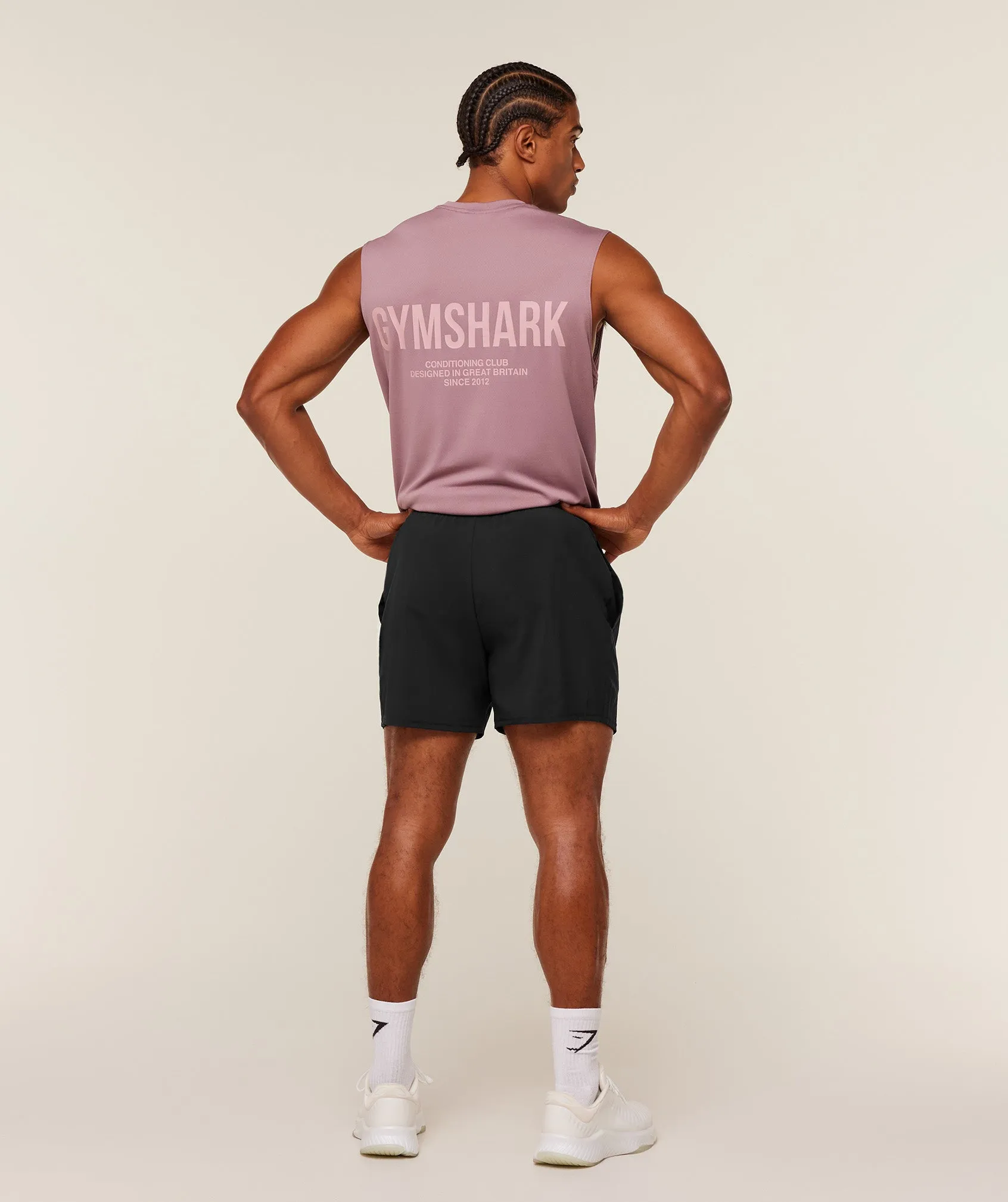 Gymshark Conditioning Club Tank - GS Calm Pink/GS Light Pink sold by Gymshark product image thumbnail 4