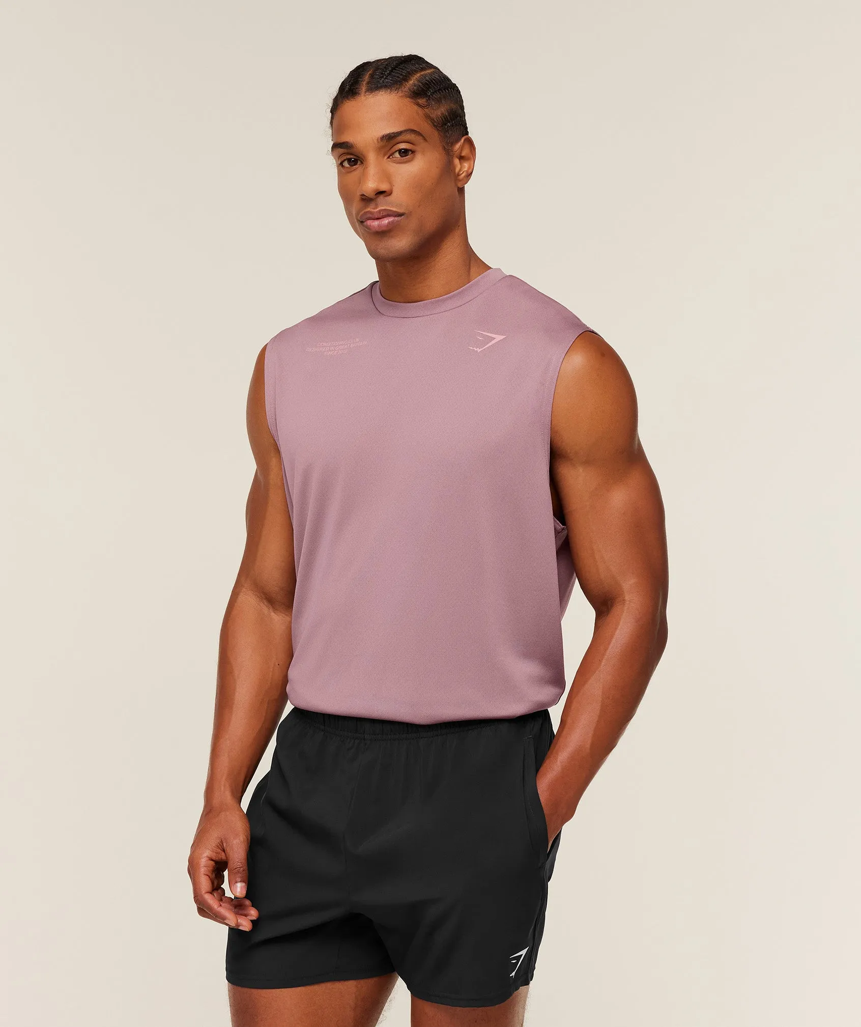 Gymshark Conditioning Club Tank - GS Calm Pink/GS Light Pink sold by Gymshark product image thumbnail 2