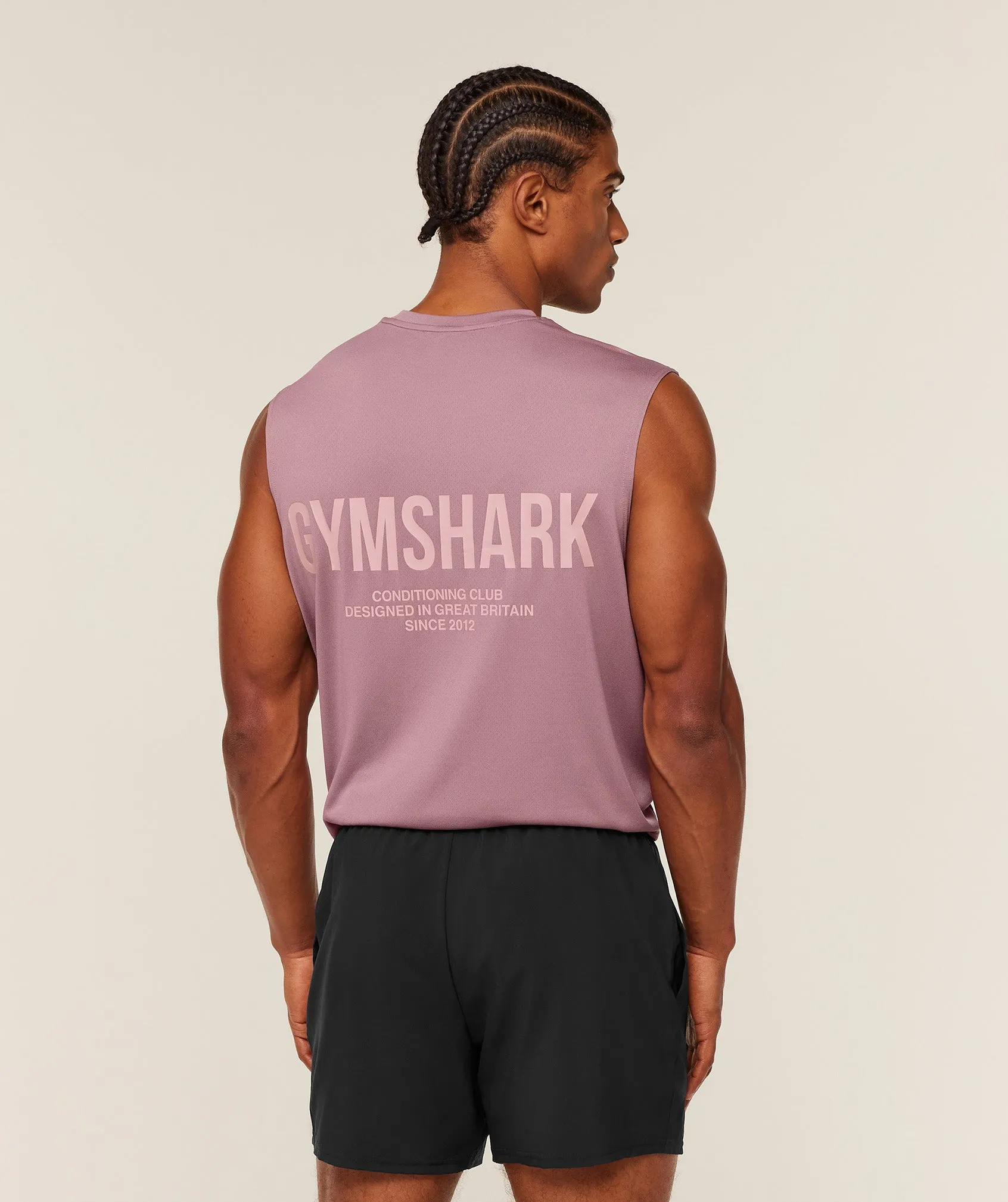 Gymshark Conditioning Club Tank - GS Calm Pink/GS Light Pink sold by Gymshark product image thumbnail 3