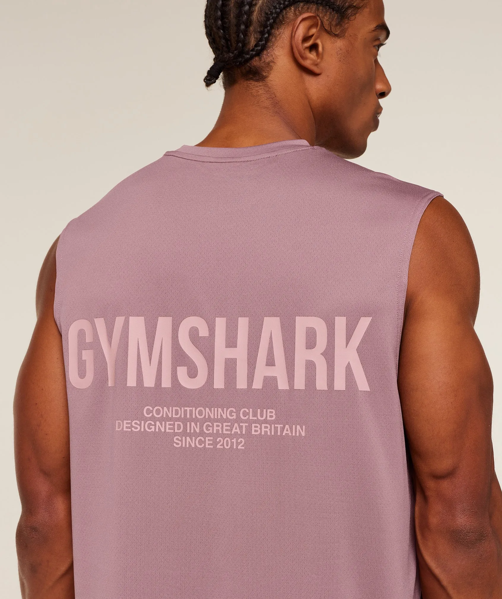 Gymshark Conditioning Club Tank - GS Calm Pink/GS Light Pink sold by Gymshark product image thumbnail 5