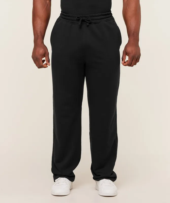 Gymshark Power Straight Leg Pants - GS Black/GS Asphalt Grey sold by Gymshark