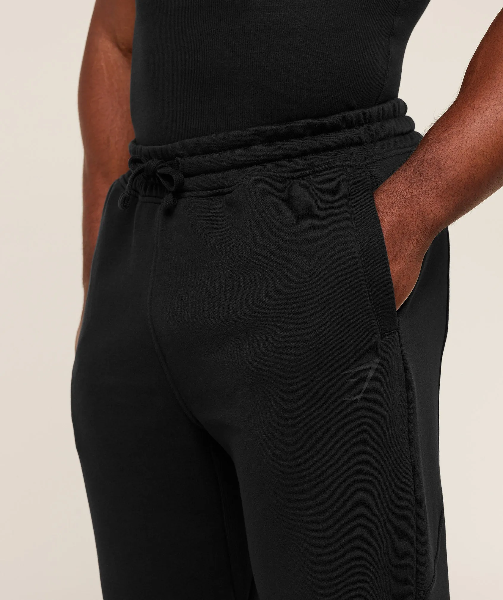 Gymshark Power Straight Leg Pants - GS Black/GS Asphalt Grey sold by Gymshark product image thumbnail 5