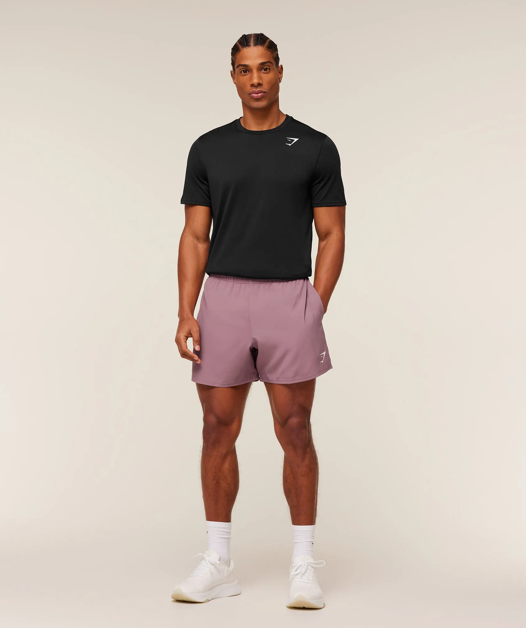 Gymshark Arrival 5" Shorts - Calm Pink sold by Gymshark product image thumbnail 4