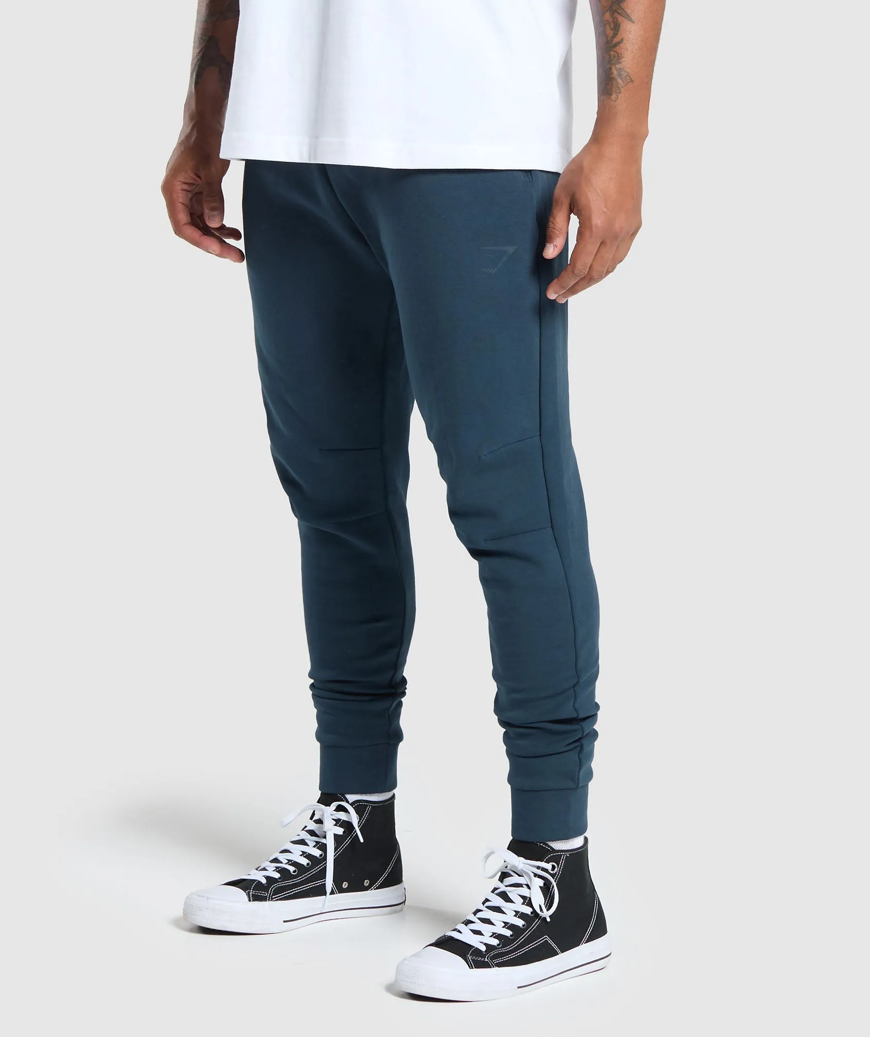 Gymshark Rest Day Knit Joggers - Navy sold by Gymshark product image thumbnail 3
