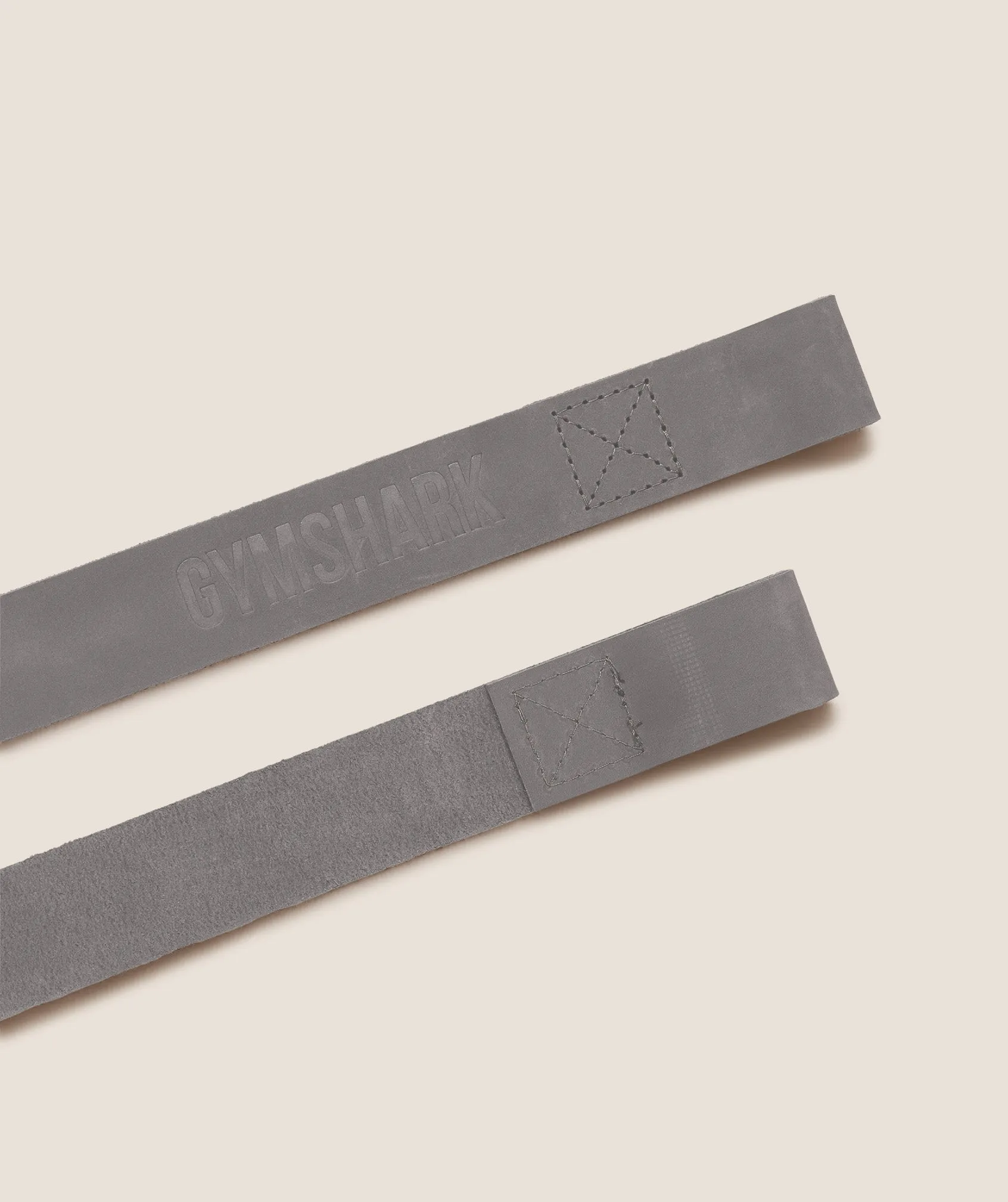Gymshark Leather Lifting Straps - Pitch Grey sold by Gymshark product image thumbnail 2