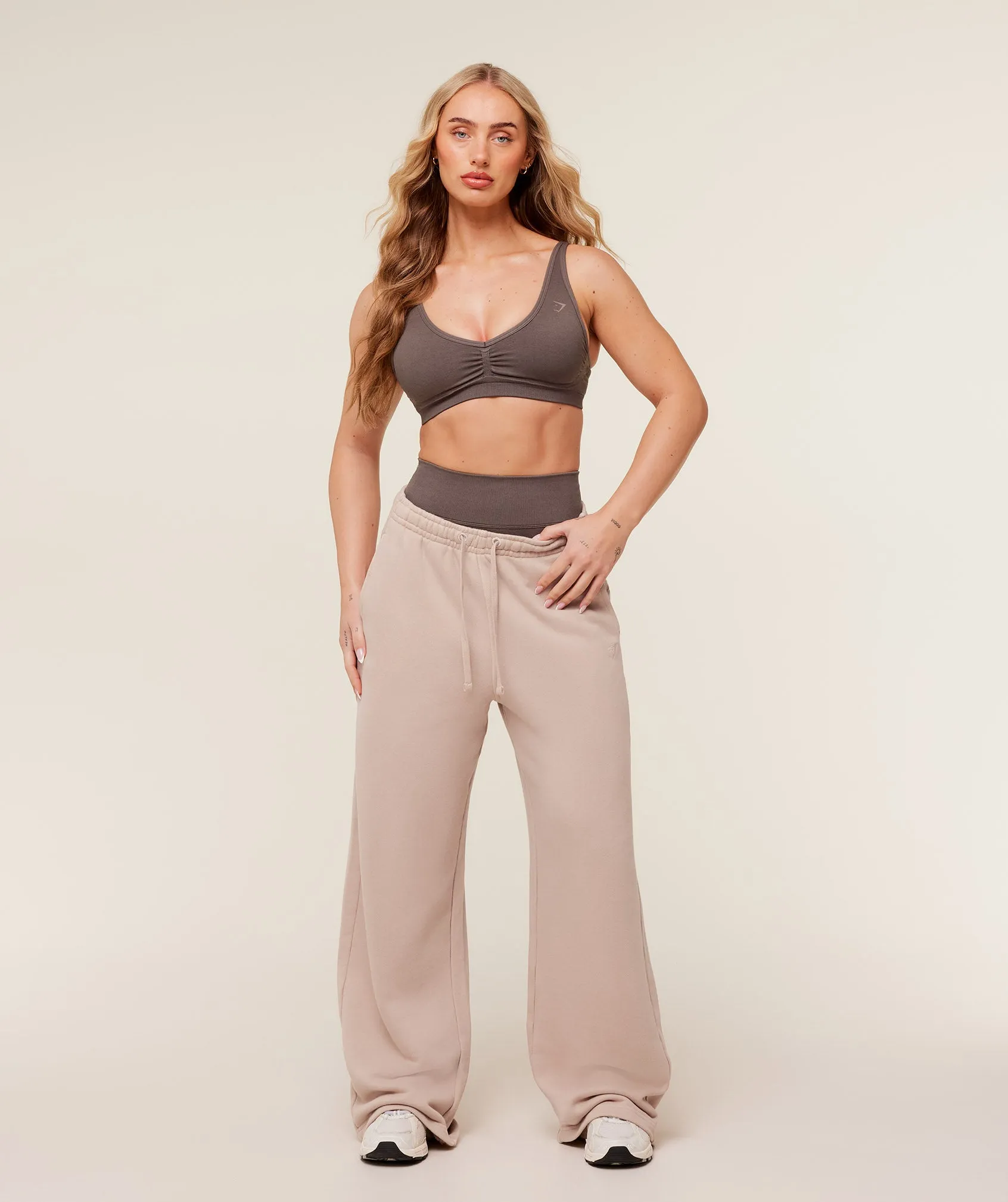 Gymshark Pump Straight Leg Pants - GS Dusk Pink/WASH sold by Gymshark product image thumbnail 4