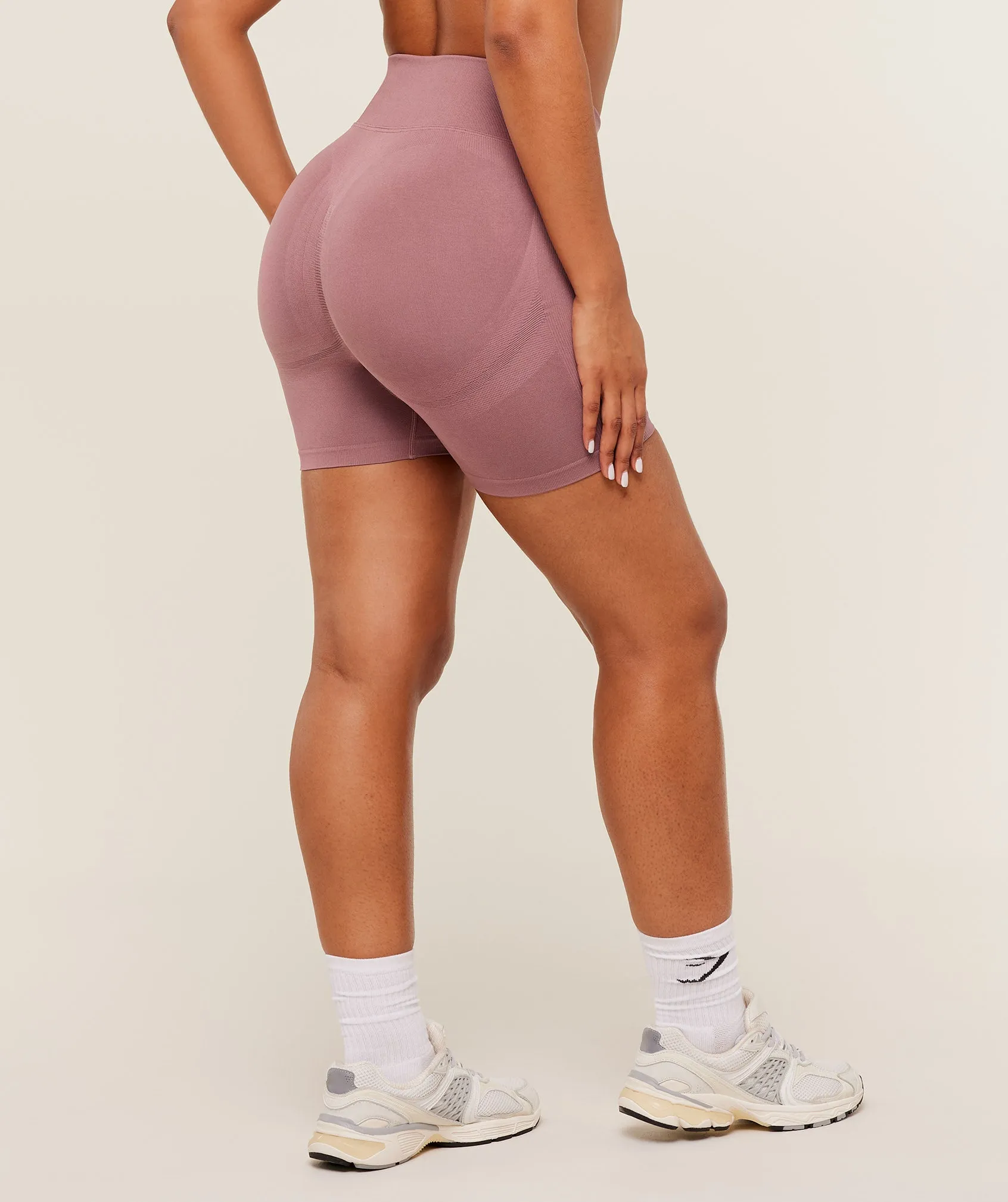 Gymshark Lift Seamless Shorts - Calm Pink sold by Gymshark product image thumbnail 3