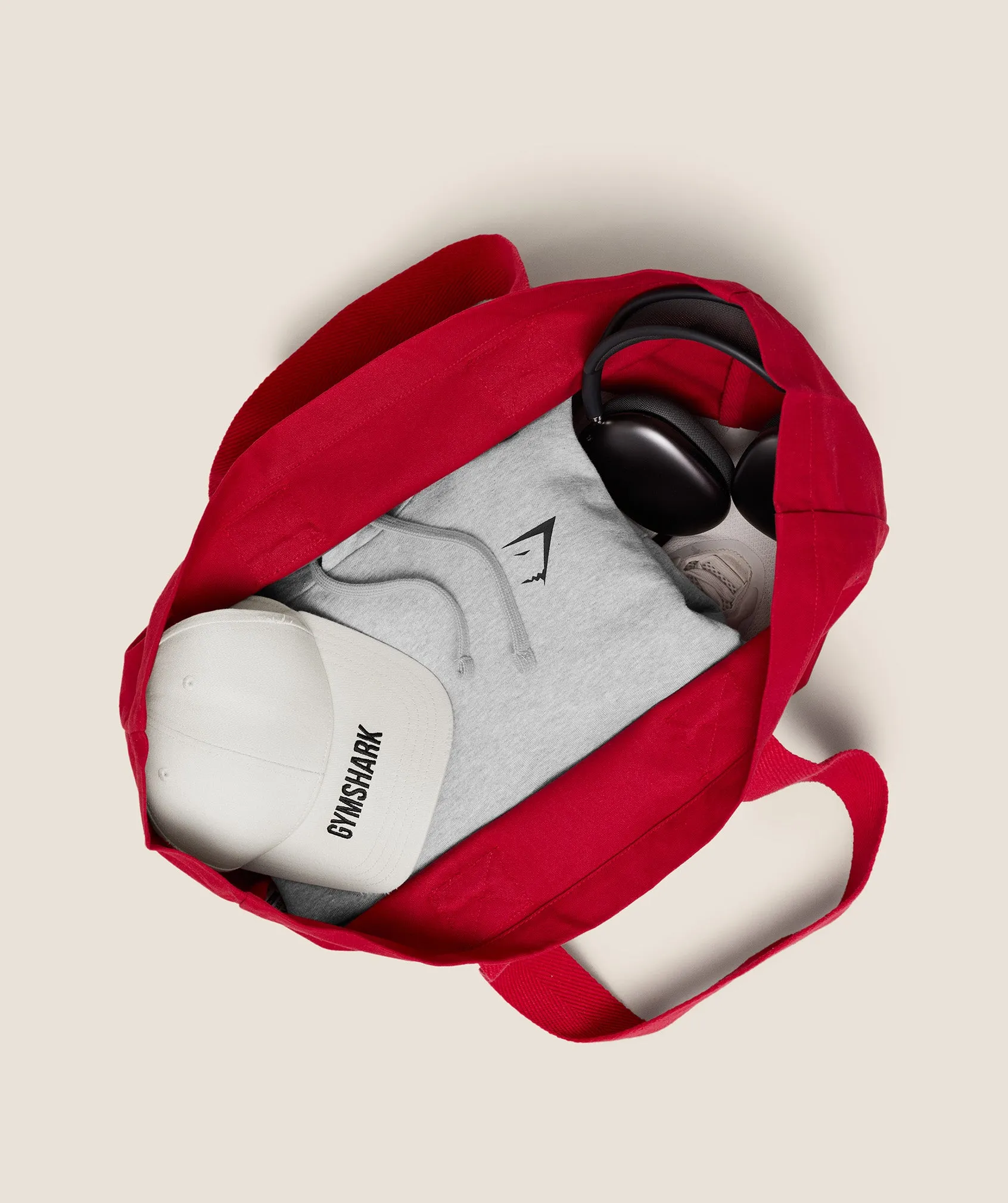 Gymshark Slogan Tote - Carmine Red sold by Gymshark product image thumbnail 2