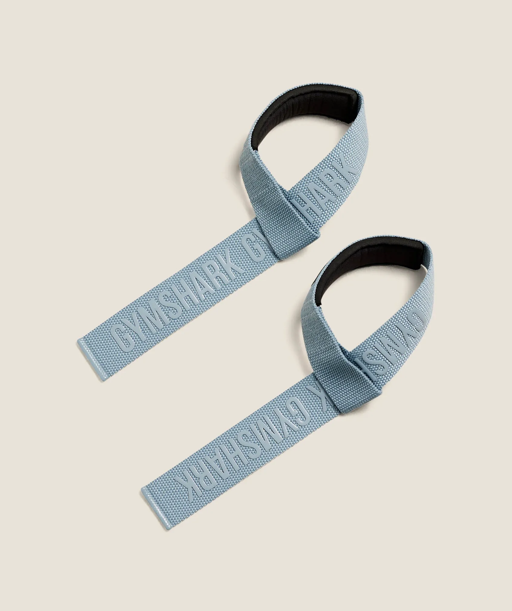 Gymshark Silicone Lifting Straps - Bench Blue sold by Gymshark