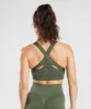 Gymshark Adapt Animal Seamless Sports Bra - Willow Green/Core Olive sold by Gymshark