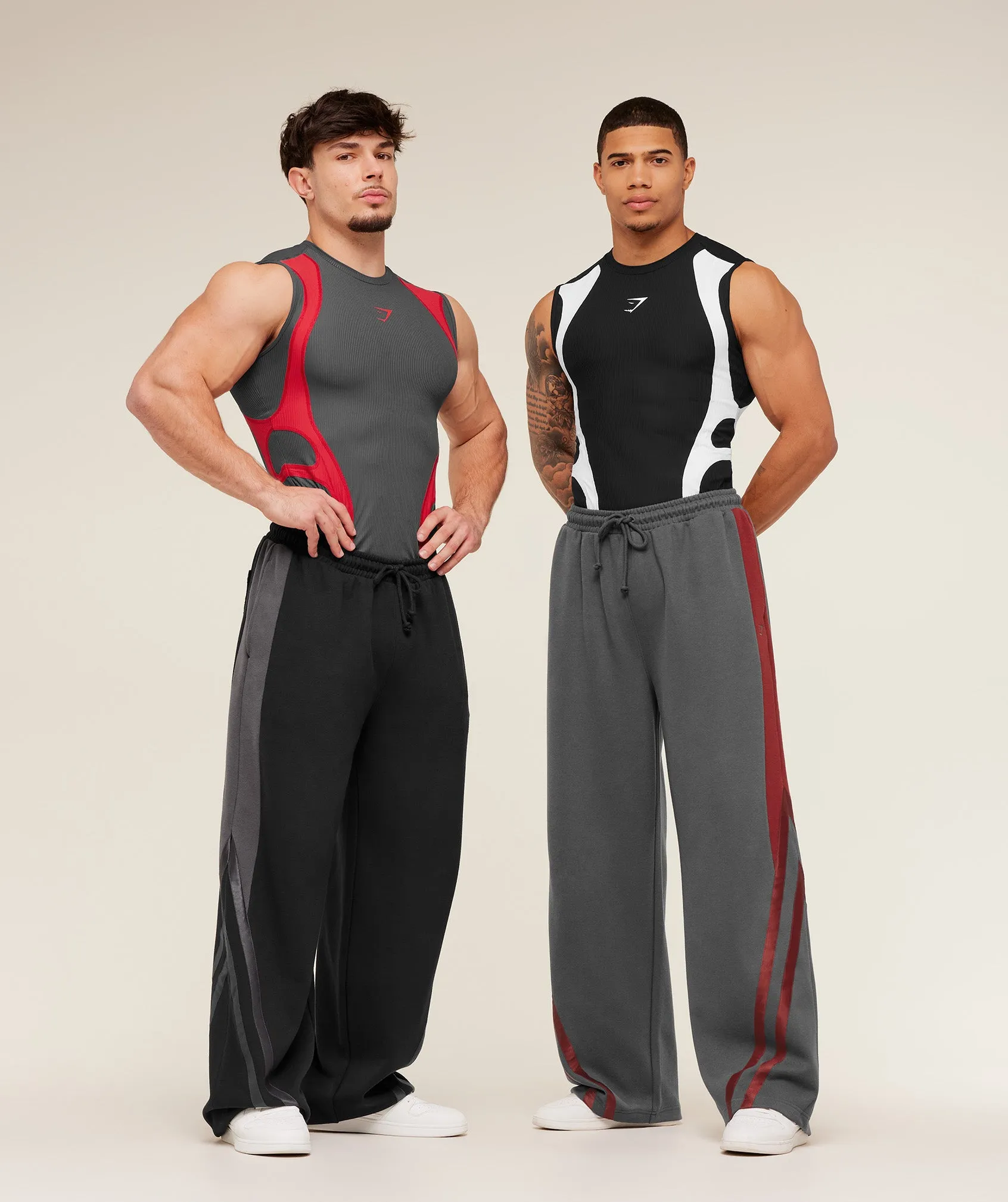 Gymshark x Carlos Belcast Tank Baselayer - Onyx Grey sold by Gymshark product image thumbnail 5