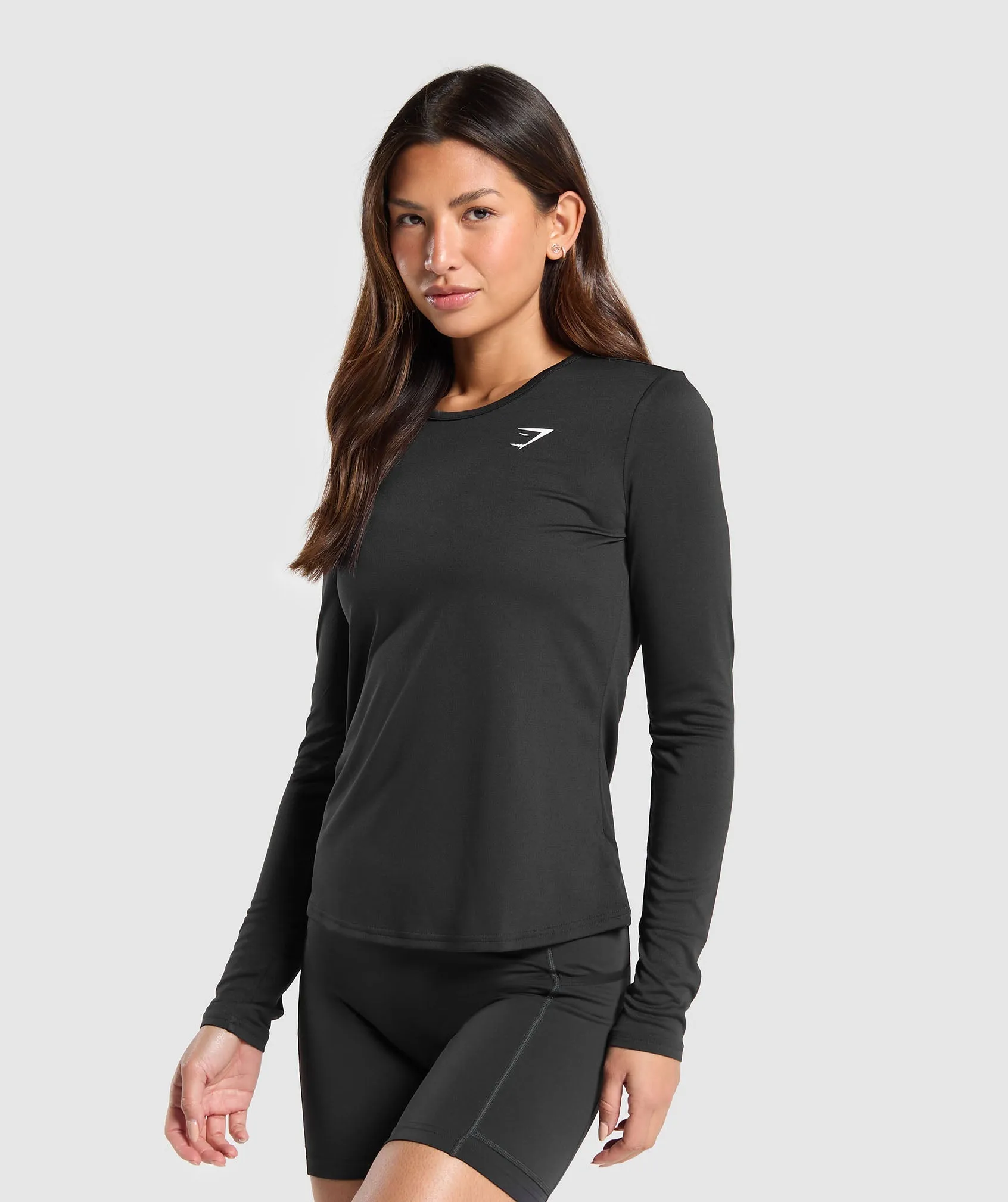 Gymshark Training Long Sleeve Top - Black sold by Gymshark product image thumbnail 3