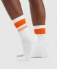Gymshark Premium Logo Crew Socks - Sports Orange sold by Gymshark