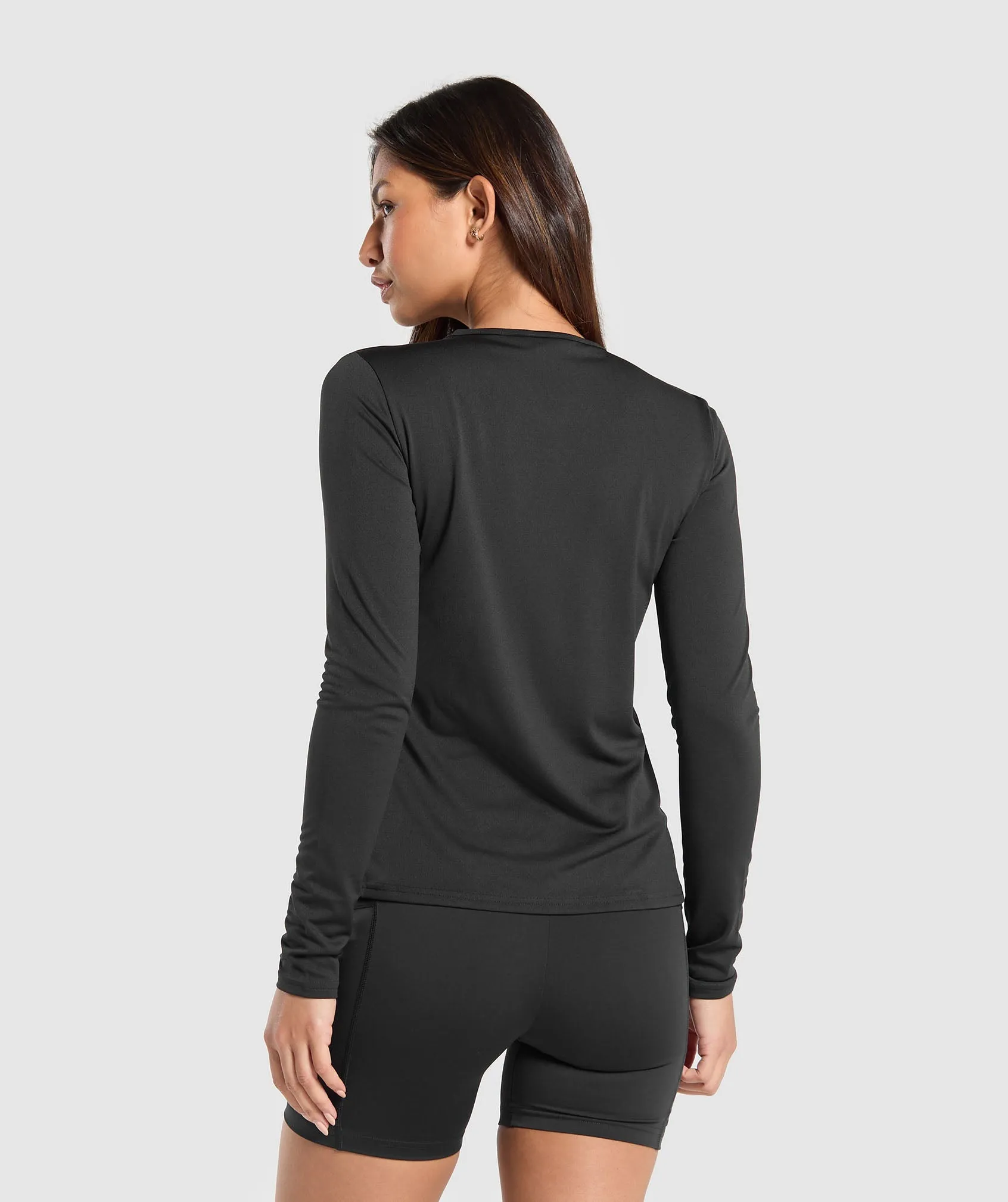 Gymshark Training Long Sleeve Top - Black sold by Gymshark product image thumbnail 2