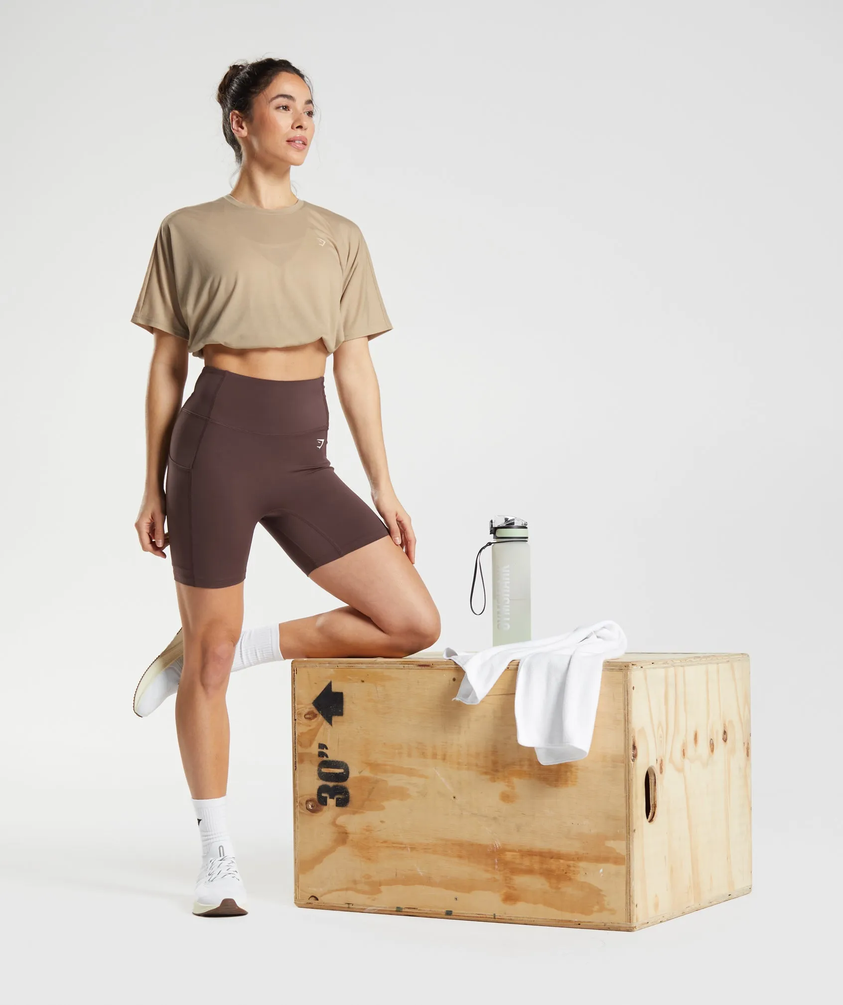 Gymshark Super Soft T-Shirt - Toasted Brown sold by Gymshark product image thumbnail 4