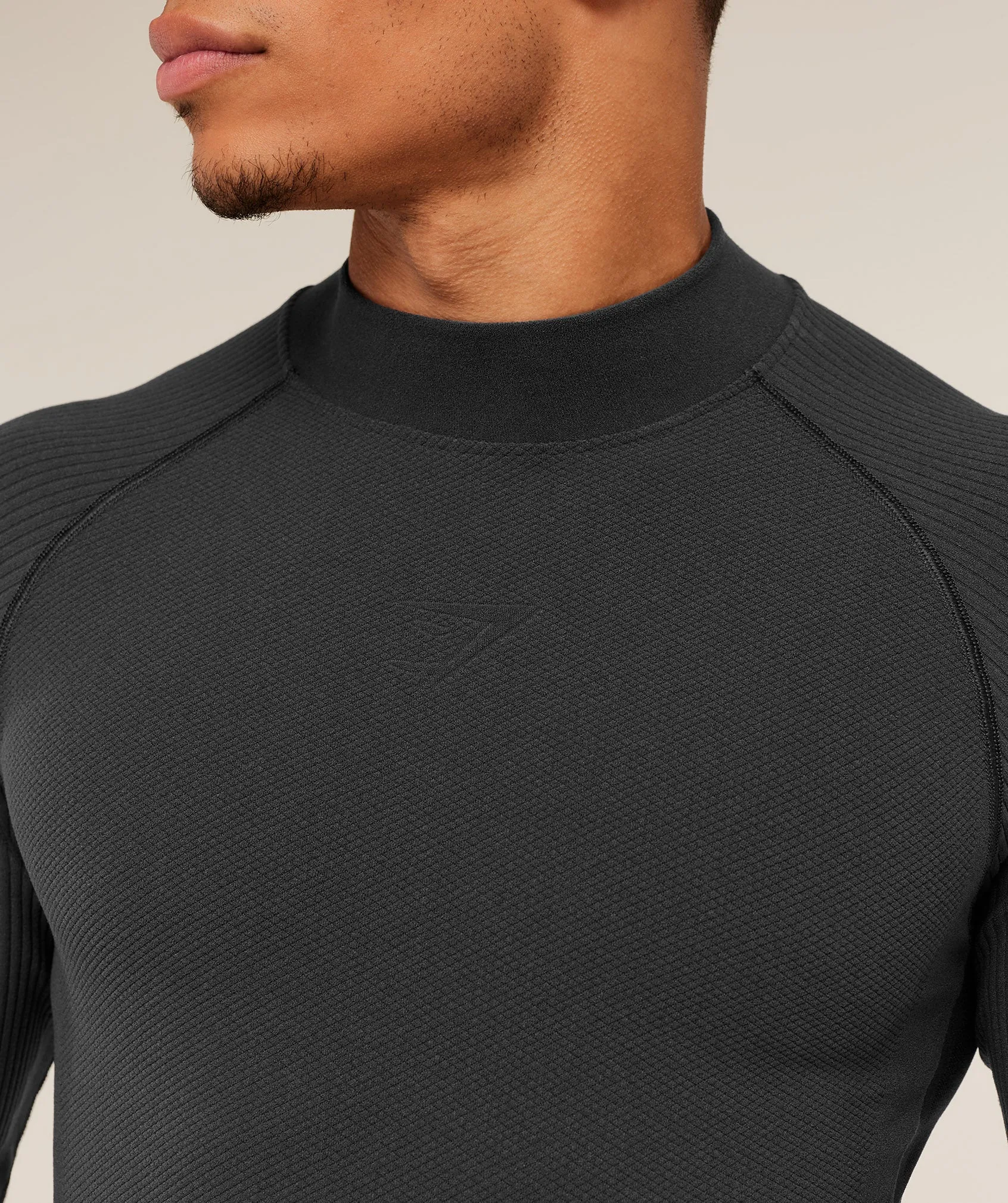 Gymshark Physique Long Sleeve T-Shirt - GS Onyx Grey/GS Black sold by Gymshark product image thumbnail 5