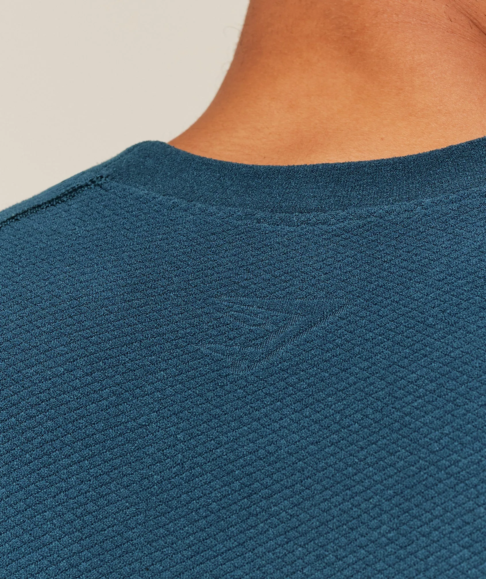 Gymshark Physique T-Shirt - GS Stealth Blue/GS Deep Petrol Blue sold by Gymshark product image thumbnail 4