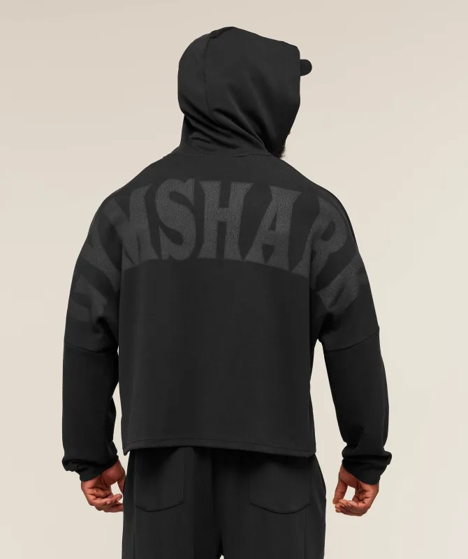 Gymshark Bodybuilding Zip Up Hoodie - GS Black sold by Gymshark