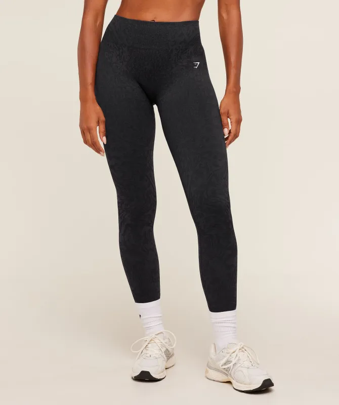 Gymshark Adapt Animal X Whitney Leggings - Black /  Asphalt Grey made by Gymshark