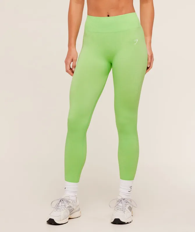 Gymshark Adapt Animal X Whitney Leggings - Energy Gelato Green /  Sorbet Yellow sold by Gymshark