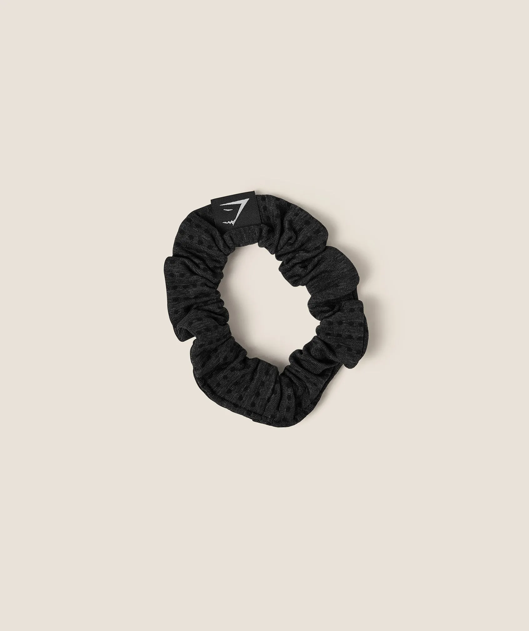 Gymshark Vital Scrunchie - Black Marl sold by Gymshark