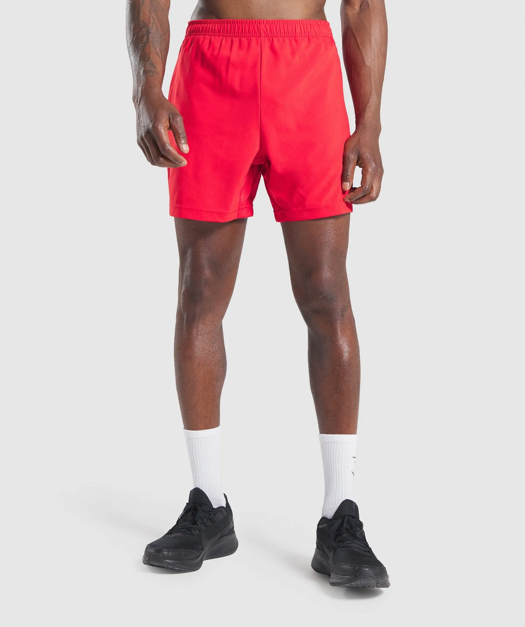 Gymshark Graphic Sport Shorts - Red sold by Gymshark product image thumbnail 3
