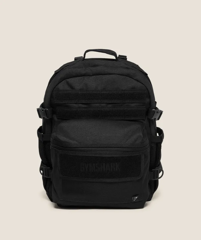 Gymshark Tactical Slouch Backpack - GS Black sold by Gymshark