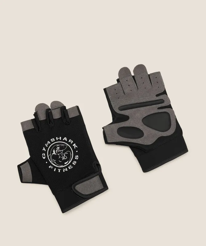 Gymshark Legacy Lifting Gloves - GS Black made by Gymshark