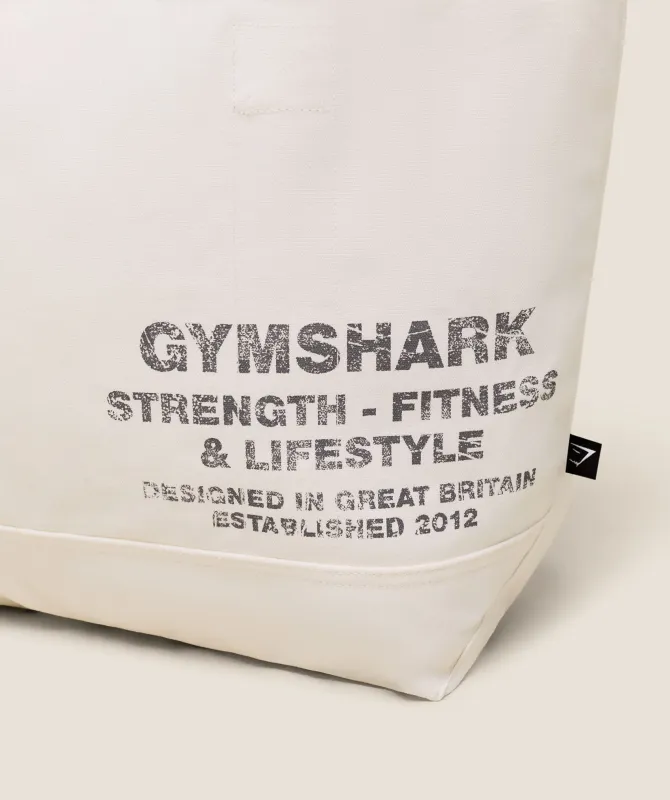 Gymshark Strength Tote - GS Soft White sold by Gymshark