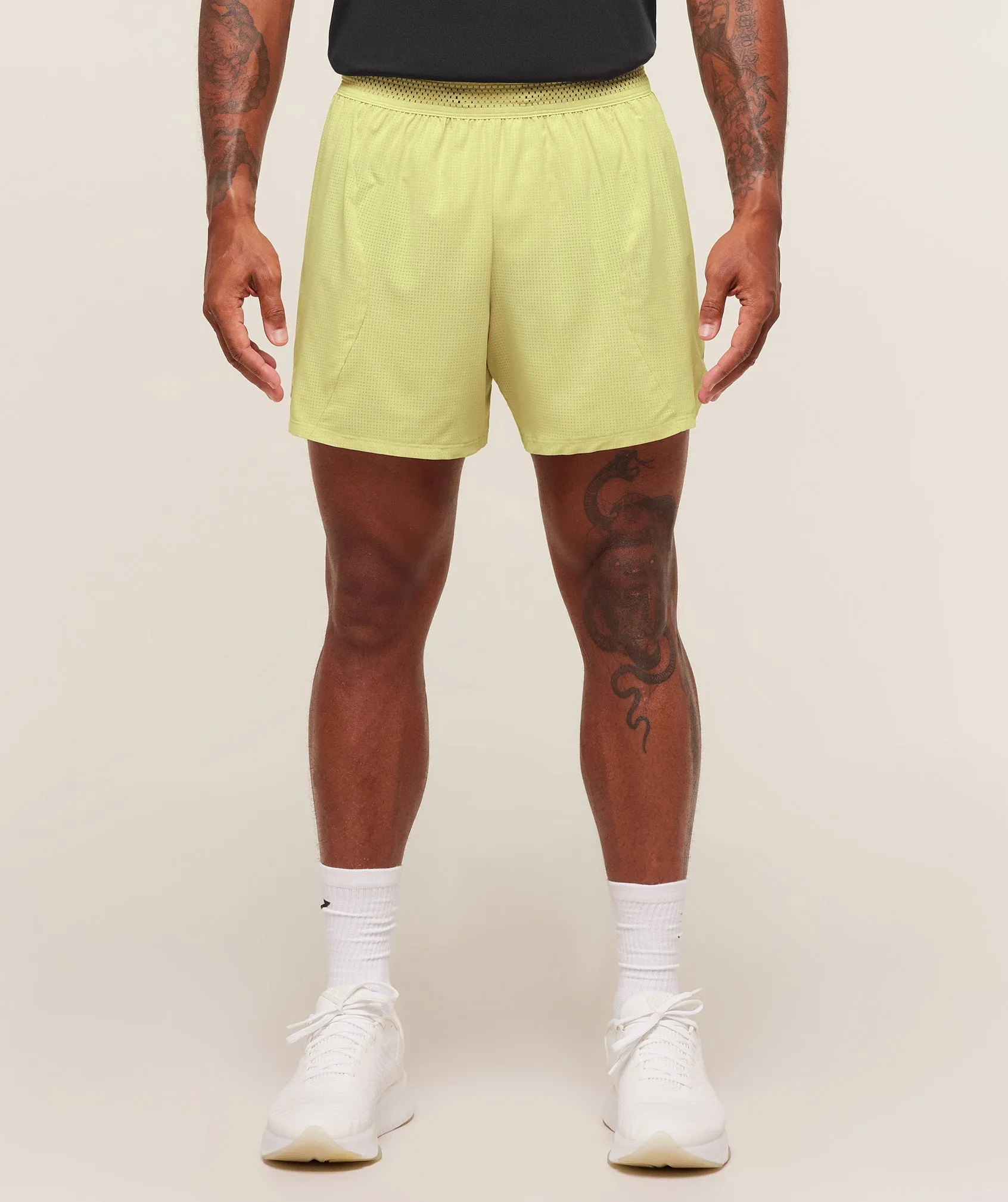 Gymshark Running 5" Shorts - Sorbet Yellow sold by Gymshark product image thumbnail 2