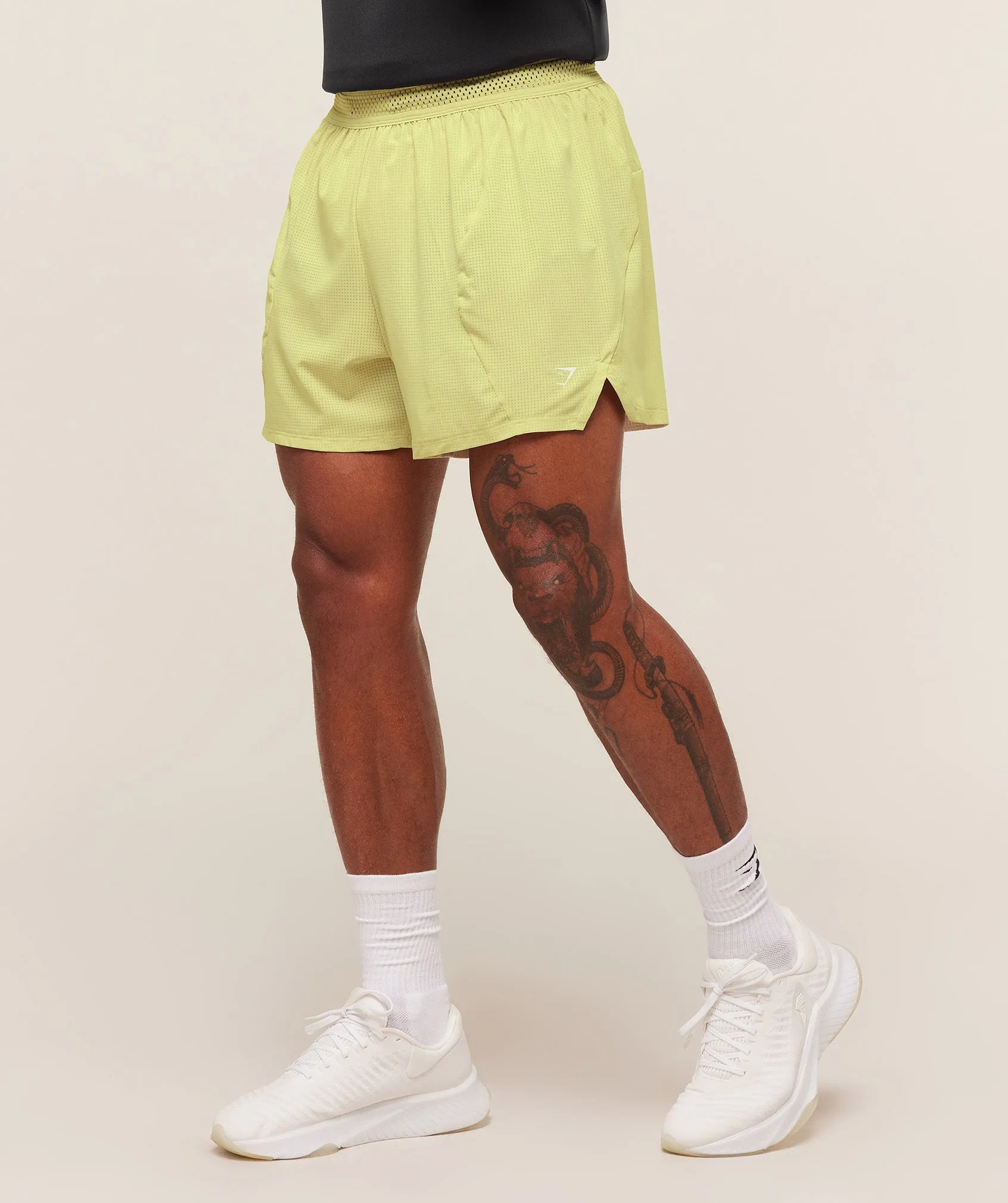 Gymshark Running 5" Shorts - Sorbet Yellow sold by Gymshark