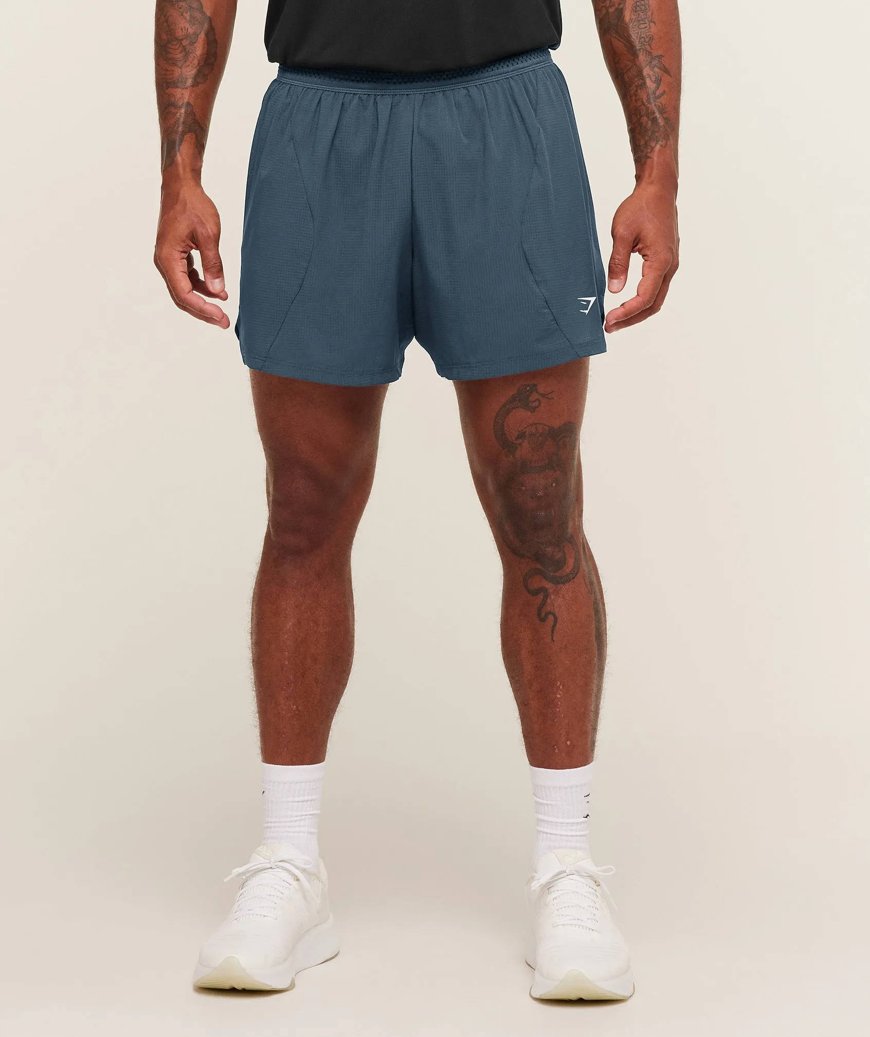 Gymshark Running 5" Shorts - GS Stealth Blue sold by Gymshark product image thumbnail 2