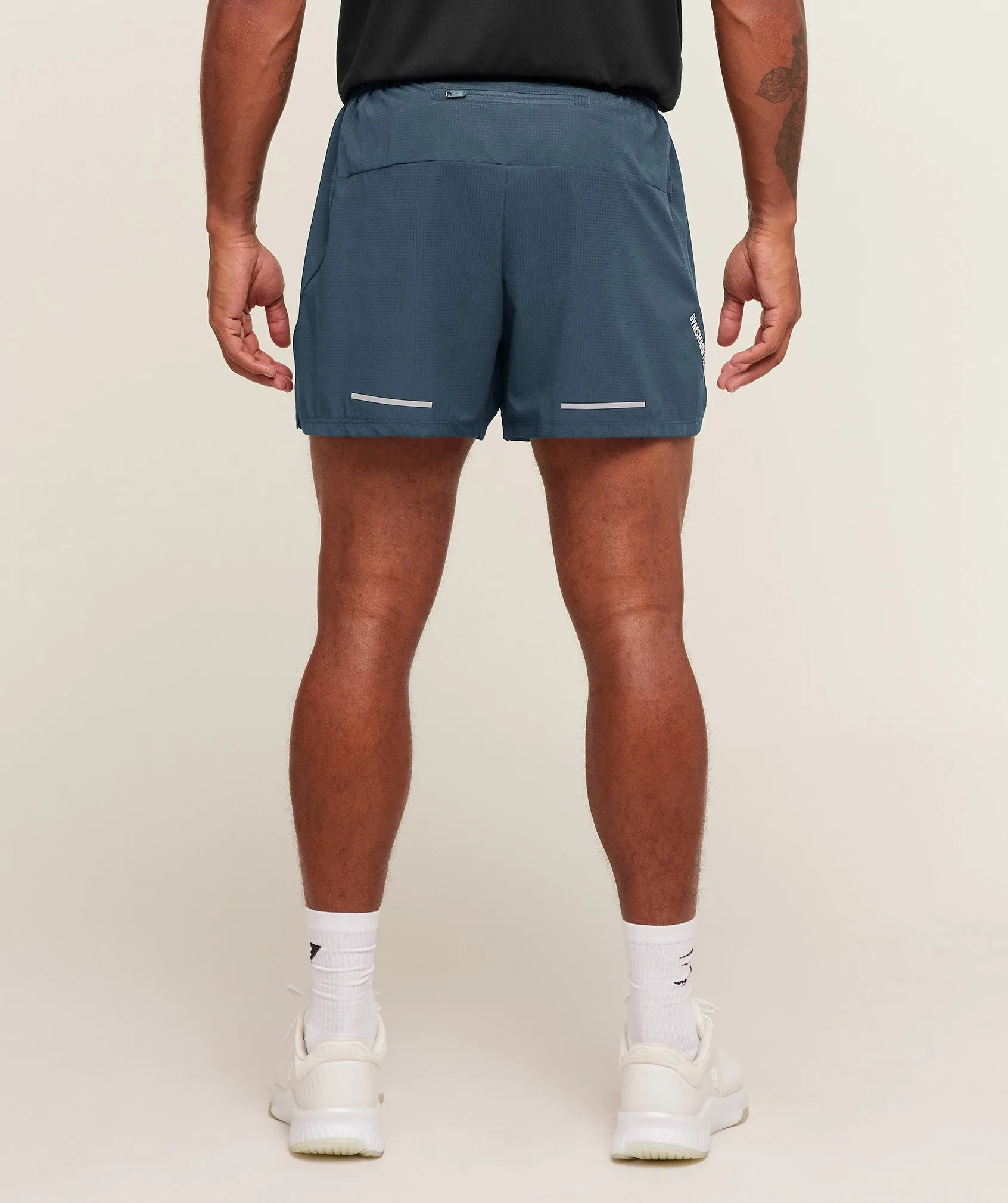 Gymshark Running 5" Shorts - GS Stealth Blue sold by Gymshark product image thumbnail 3