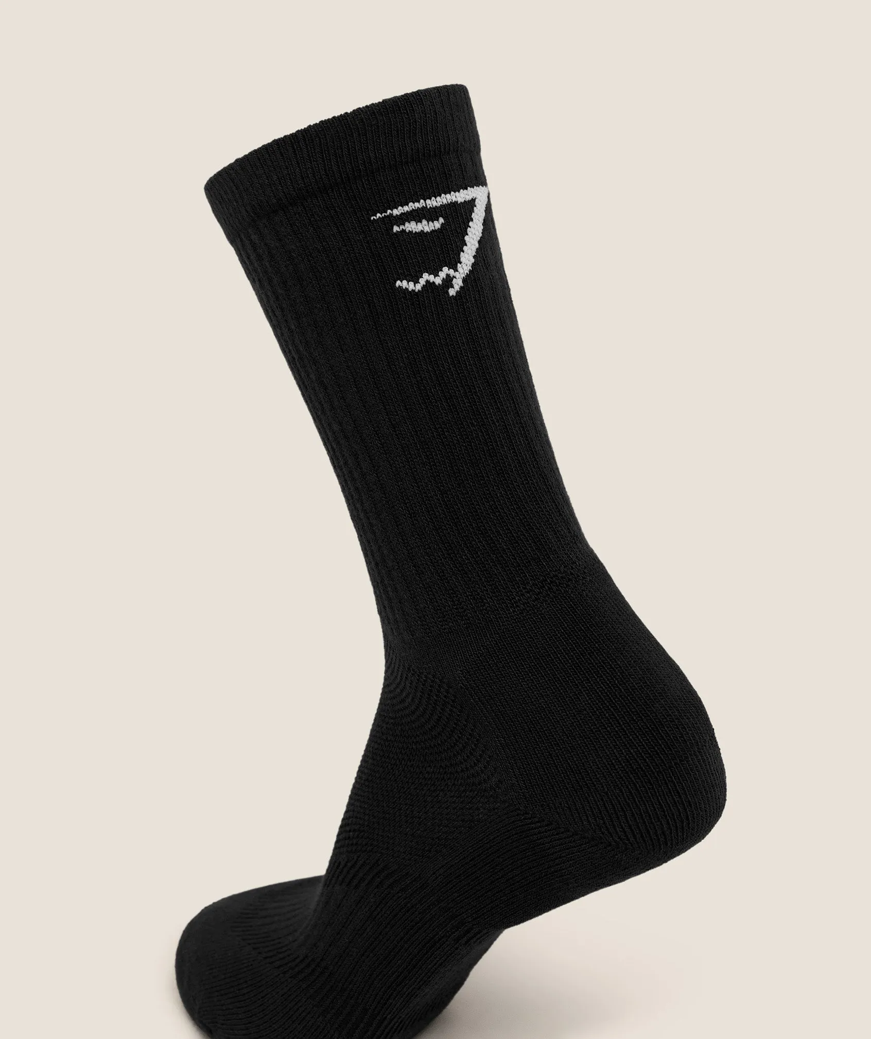 Gymshark Performance Crew Socks 3pk - GS Black sold by Gymshark product image thumbnail 2
