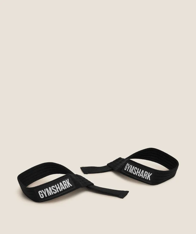 Gymshark Cotton Lifting Straps - GS Black sold by Gymshark