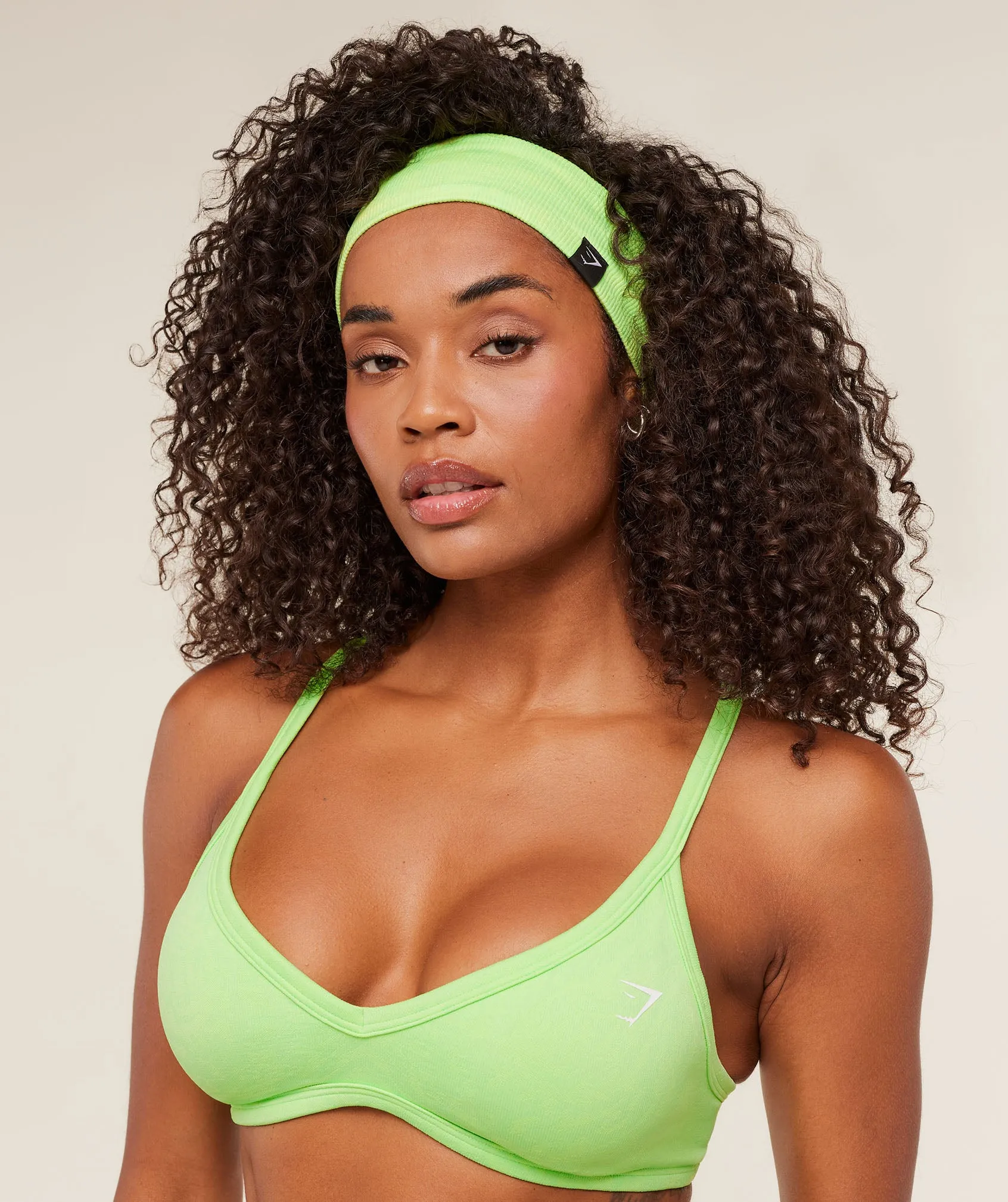 Gymshark Adapt Seamless Headband - GS Energy Gelato Green/GS Sorbet Yellow sold by Gymshark