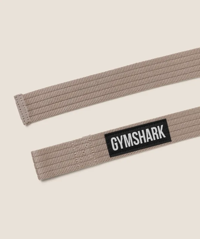 Gymshark Cotton Lifting Straps - Lifestyle Brown sold by Gymshark