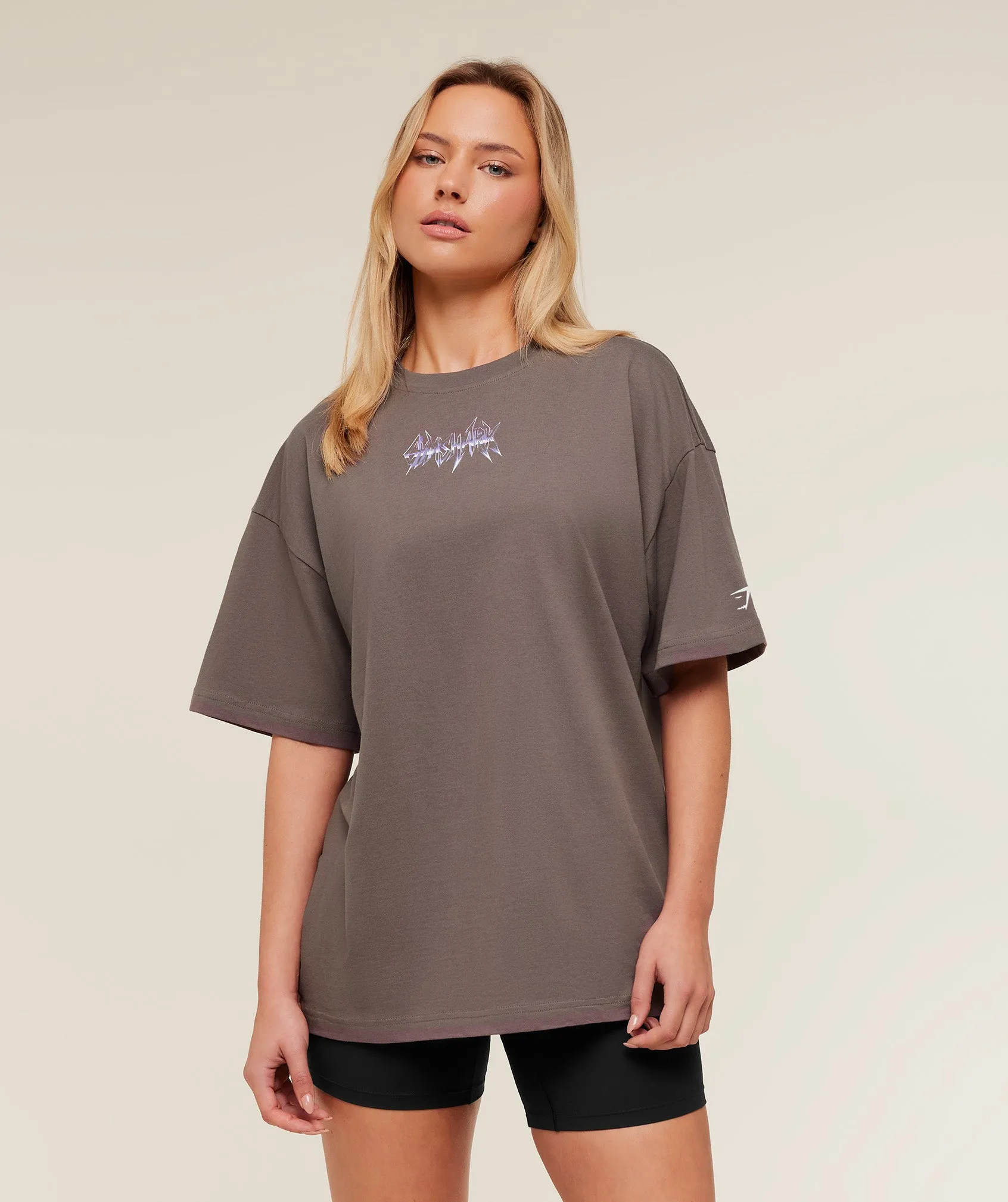 Gymshark Eagle Band Style Graphic Short Sleeve T-Shirt - Cool Brown sold by Gymshark product image thumbnail 2