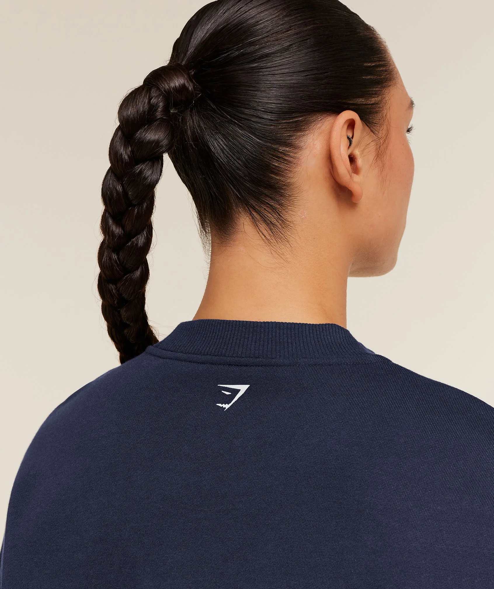 Gymshark Run Club Graphic Sweatshirt - Heavy Blue sold by Gymshark product image thumbnail 4