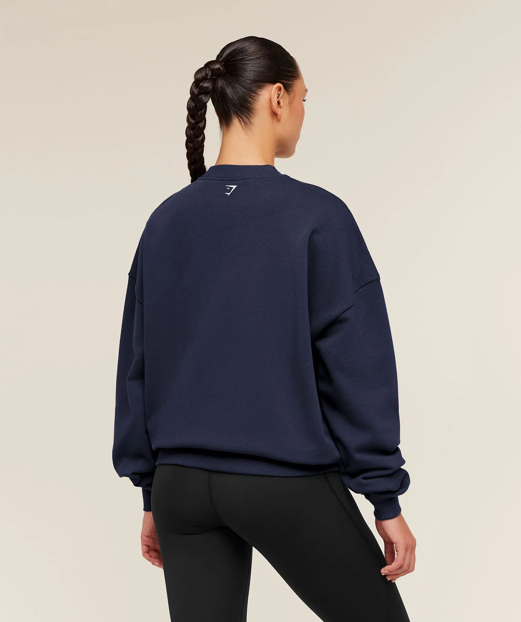 Gymshark Run Club Graphic Sweatshirt - Heavy Blue sold by Gymshark product image thumbnail 2