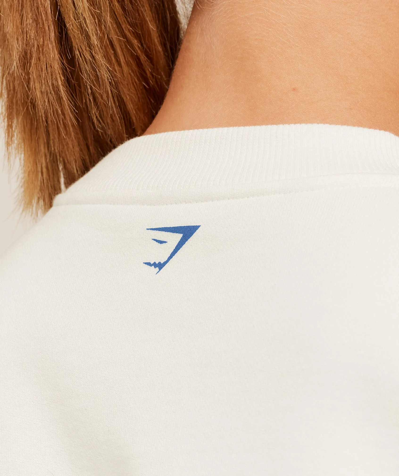 Gymshark Run Club Graphic Sweatshirt - GS Soft White sold by Gymshark product image thumbnail 5