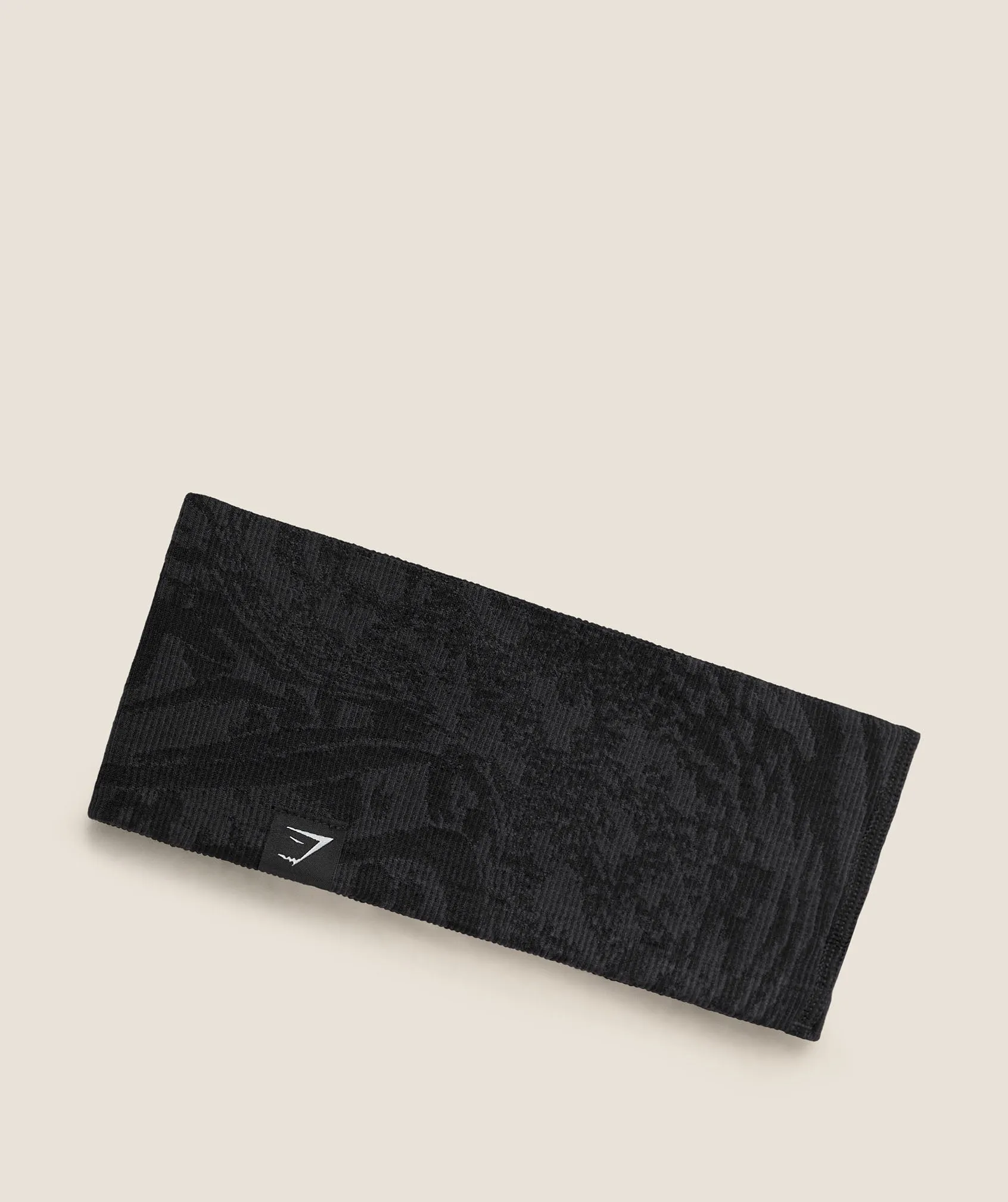 Gymshark Adapt Seamless Headband - GS Black/GS Asphalt Grey sold by Gymshark product image thumbnail 2