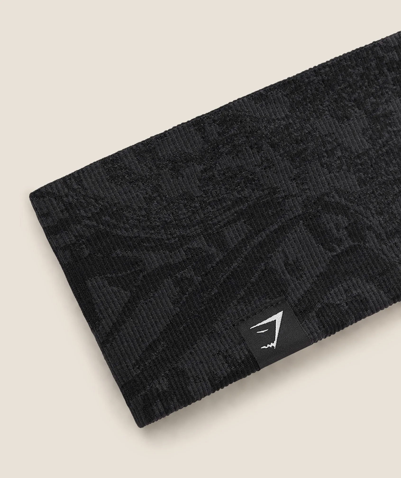Gymshark Adapt Seamless Headband - GS Black/GS Asphalt Grey sold by Gymshark product image thumbnail 3