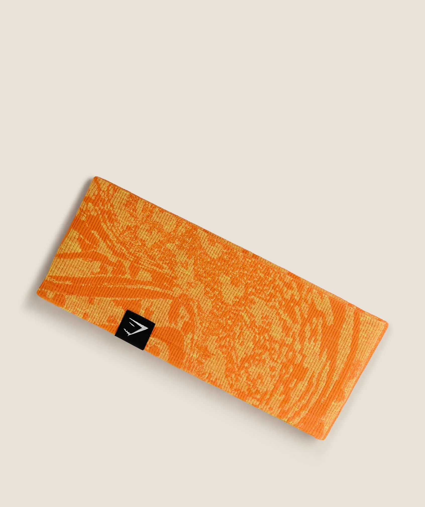 Gymshark Adapt Seamless Headband - GS Dayglow Peach/GS Sorbet Yellow sold by Gymshark product image thumbnail 2