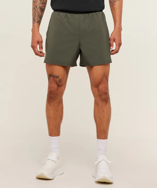 Gymshark Arrival Contrast Shorts - Strength Green/Black made by Gymshark